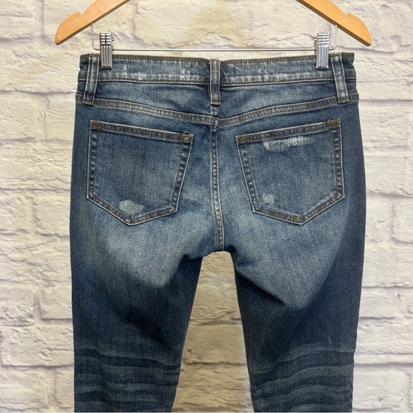 DayTrip 24 (0) Slouchy Lynx Ankle Straight Women’s Jeans Distressed Stretch - Picture 6 of 12